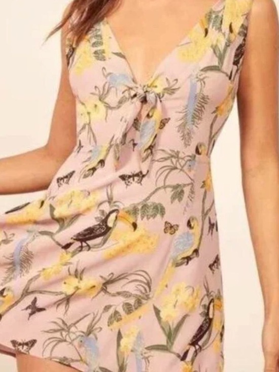 Reformation Dresses & Skirts - Reformation Nola Mini Dress in Conga Pink Floral